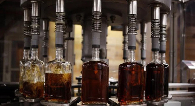 Figure 1: A bourbon bottling line in Kentucky. Courtesy: Jedson Engineering