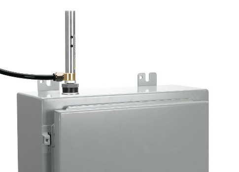 Figure 3: Vortex coolers are compact compared to heat exchangers and air conditioners, but they require a continuous supply of compressed air. Courtesy: AutomationDirect