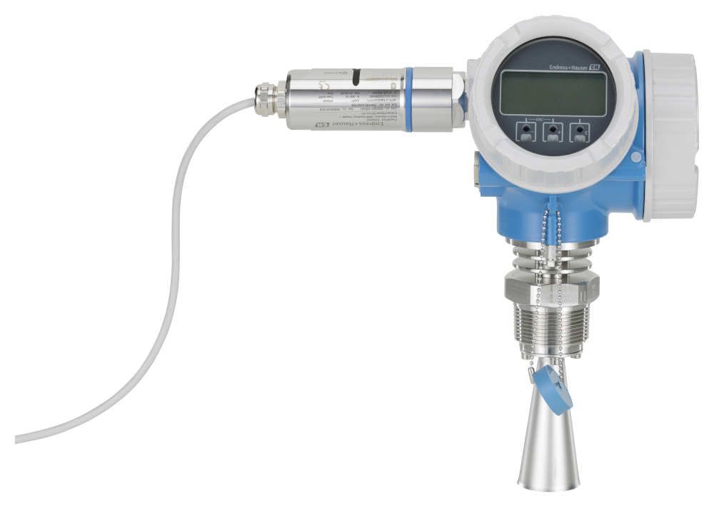 Figure 3: A hazardous waste incineration company added multiple Endress+Hauser pressure and temperature transmitters with SWA50 WirelessHART/Bluetooth communication adapters to detect scaling in its flue gas denitrification unit. Courtesy: Endress+Hauser
