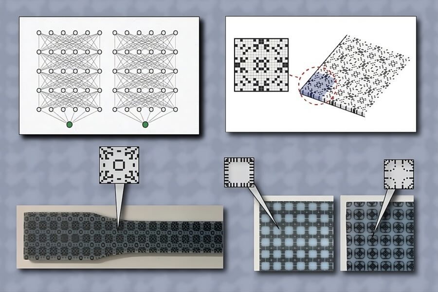 A new computational pipeline developed over three years efficiently identifies stiff and tough microstructures suitable for 3D printing in a wide range of engineering applications. The approach greatly reduces the development time for high-performance microstructure composites and requires minimal materials science expertise.Courtesy: Alex Shipps/MIT CSAIL