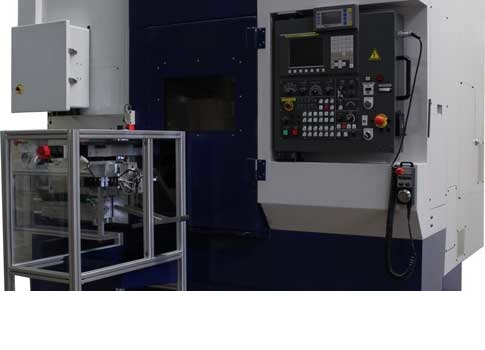 Figure 2: Max-Tek’s peel grinding machine reduced the number of dressing cycles using ExactDress software from Schmitt Industries. Courtesy: Schmitt Industries