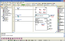 Advanced programming techniques simplify and speed PLC programming, often reducing hundreds of lines of code to a few high-level instructions. Courtesy: AutomationDirect