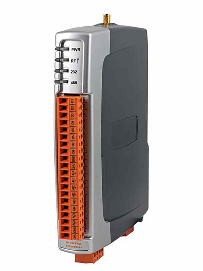 Network Integration - I/O systems: The WI/-I/O9-U2 is a wireless tranceiver and gateway with onboard I/O contacts than can be scaled to over a hundred points with built in meshing (self healing) and gateway functionality. This is a Control Engineering 201