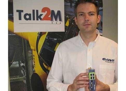 Yvan Rudzinski is a representative of the Belgium eWon Group. Courtesy: Control Engineering Czech