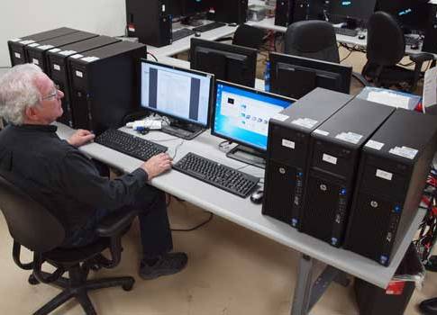 GE Measurement & Control’s Cyber Asset Protection (CAP) Testing Lab helps assess the risks and priorities of industrial software patching. Courtesy: GE Measurement & Control