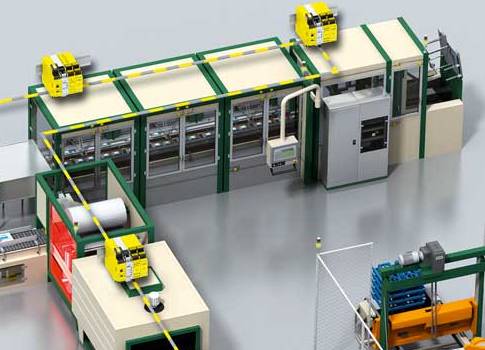 Figure 2: Sick Flexi Line system links up to 32 safety controllers. Courtesy: Sick