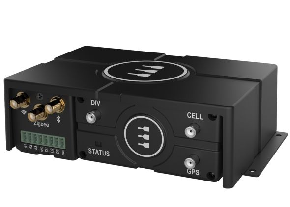 Eurotech's ReliaGATE 15-10 M2M gateway is designed for industrial Internet of Things applications with remote management and certified wireless connectivity. Courtesy: Eurotech