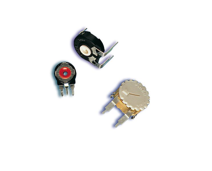 Piher's PT10 and PT15 potentiometers aim to provide special stepped outputs or constant voltage zones, for more consistent control. Courtesy: Piher