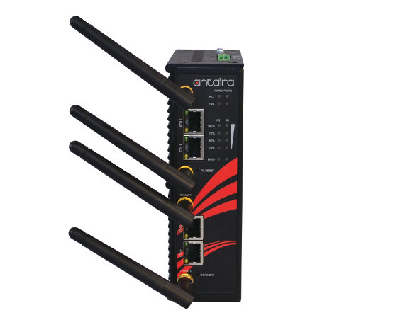 Antaira Technologies' APN-320N(-T) simultaneous dual band radio incorporates two independent radios and can be set up to operate as either an access point, client, bridge, or repeater. Courtesy: Antaira Technologies