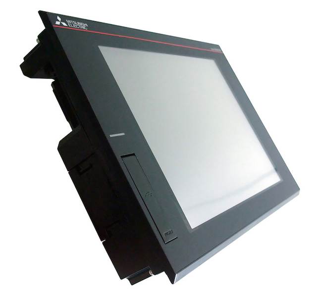 Mitsubishi Electric Automation's GOT2000 Series is a human machine interface (HMI) that monitors and controls machine components with a graphical touchscreen and it acts as a gateway to industrial automation devices. Courtesy: MEAU