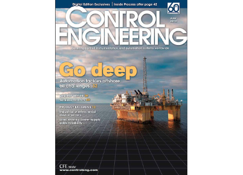 Automation helps with drilling deeper for offshore oil and gas production. Shown is the Troll C platform off the coast of Norway. July 2014 Control Engineering cover photo courtesy: Øyvind Hagen, Statoil
