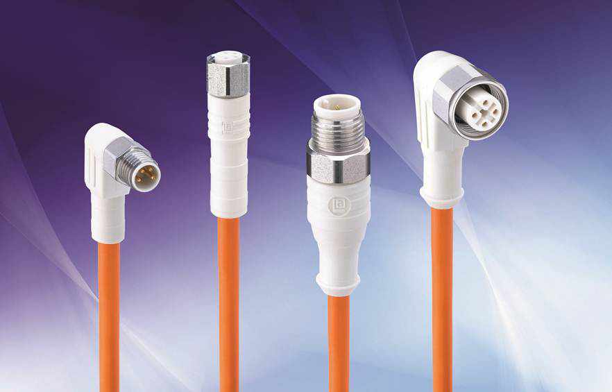 Belden Inc.'s Wash-Down Cord Sets are designed to function in high-intensity cleaning processes and feature crimp contacts, high shock and vibration resistance, and IP67, IP68 and IP69K certification for ingress protection. Courtesy: Belden