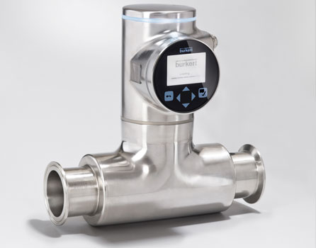 The new FloWave series of in-line flowmeters employ surface acoustic wave (SAW) technology. Courtesy: Bürkert, Control Engineering Europe