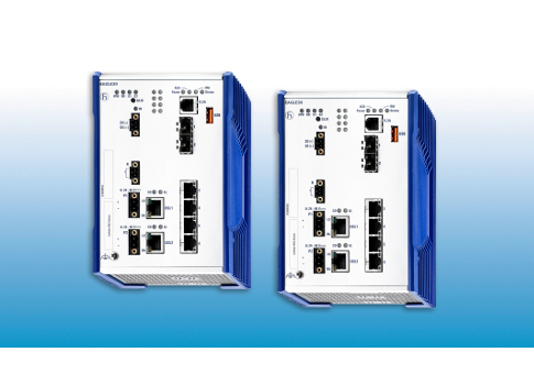 The Hirschmann multi-port firewalls offer a new router redundancy and wide area network (WAN) interface.