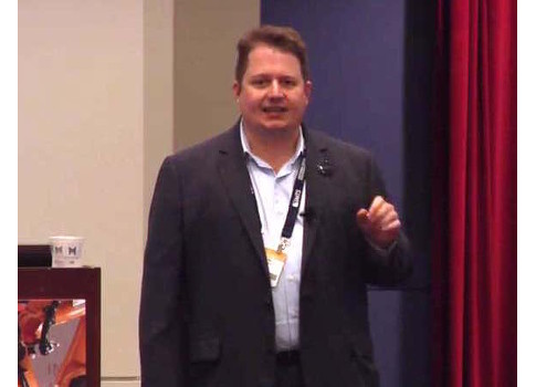The 2014 Global Automation and Manufacturing Summit highlighted a number of topics and challenges facing manufacturing. Pictured is Dr. Bill King from DMDII, who talked about how all manufacturing will benefit at IMTS. Courtesy: CFE Media