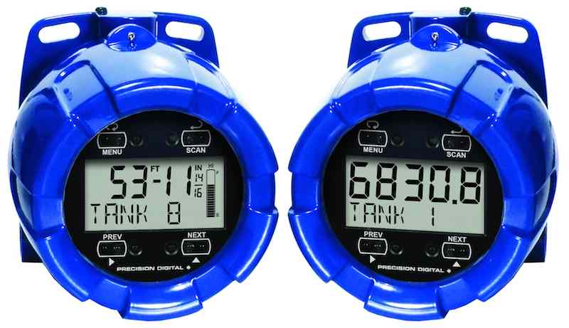 Precision Digital's ProtEx PD6830X Modbus Scanner is designed for accurate display and quick access of information, locally or remotely, in hazardous areas and applications and can accept up to 16 individually programmed process variables. Courtesy: Preci