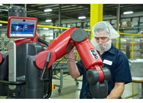 Rethink Robotics' Robot Positioning System is designed to allow the Baxter collaborative robot to manage and adapt real-world environments and switch between tasks without retraining. Courtesy: Rethink Robotics