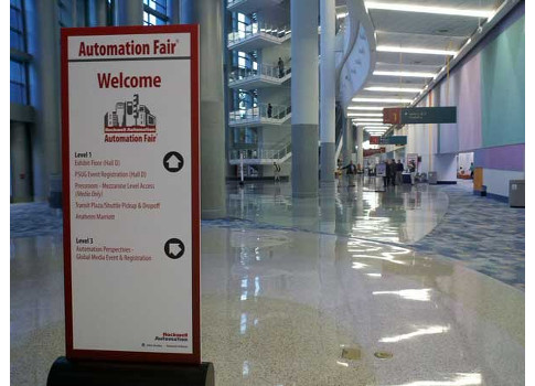 Automation Fair 2014 in Anaheim, Calif. features more than 160 exhibits and almost 100 technical sessions with 15,000 professional development hour (PDH) credits expected to be awarded. Courtesy: Mark T. Hoske, Control Engineering