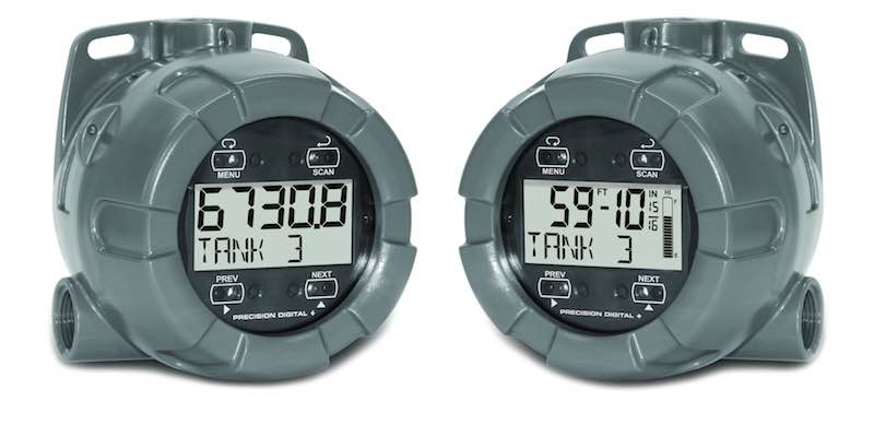 Precision Digital's Vantageview PD6730X Modbus Scanner is a rugged, NEMA 4X/IP65 Modbus master, slave, or snooper designed for accurate display of and quick access to information, locally or remotely, in wet or dirty environments. Courtesy: Precision Digi