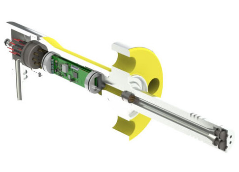 Figure 1: Combined pressure/temperature sensor compliant with the CiA 443 profile. Courtesy: Teledyne Dalsa