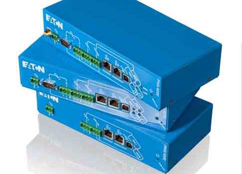 Gateways provide a method to collect electrical parameters and aggregate data from electrical equipment like meters, relays, and circuit breaker trip units into a system that can be monitored and managed. Courtesy: Eaton