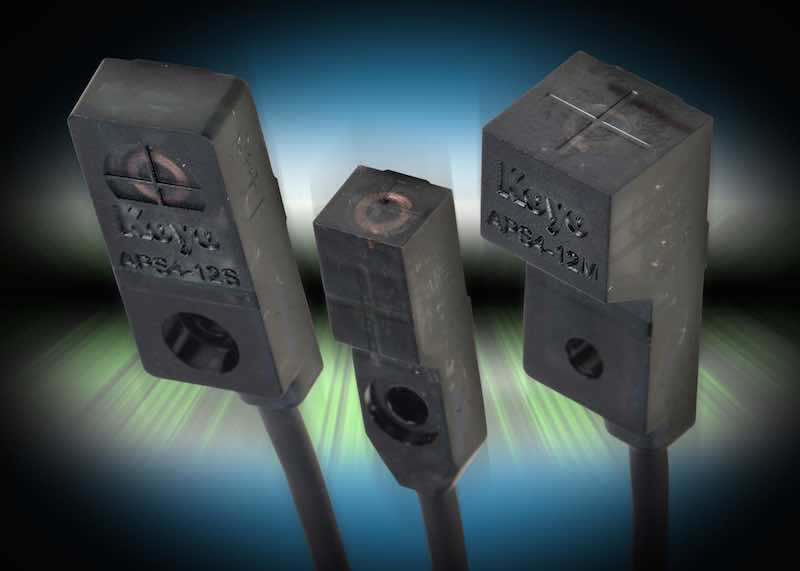 AutomationDirect’s APS inductive proximity sensor series are IP67-rated rectangular compact DC sensors available are available in two- or three-wire configurations and are fitted with polycarbonate unshielded housings and LED status indicators. Courtesy: