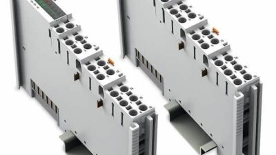 Wago's I/O 750-450 4-Channel and 750-451 8-channel RTD analog input modules are designed for a wide range of temperature data collection tasks in factory automation, motor and process control applications. Courtesy: Wago
