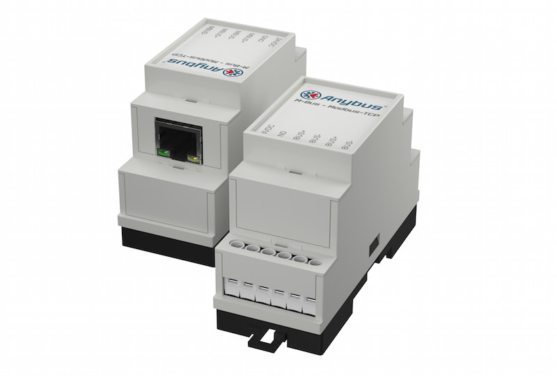 HMS Industrial Networks' Anybus M-Bus to Modbus TCP gateway is designed to decode data from measuring devices to be monitored from Modbus-TCP networks. Courtesy: HMS Industrial Networks