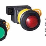 IDEC's EU2B family of safety devices includes pushbuttons, pilot lights, selector switches, and ammeters are designed for hazardous areas are designed to prevent the release of electrical energy that could ignite explosive gases or particles. Courtesy: ID