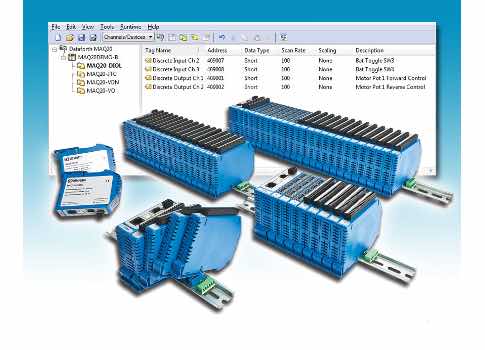 Dataforth’s introduction of an OPC Server for the MAQ®20 Industrial Data Acquisition and Control System ensures data collection and analysis using the MAQ20 is now significantly broader-based and easier to use. Courtesy: Dataforth