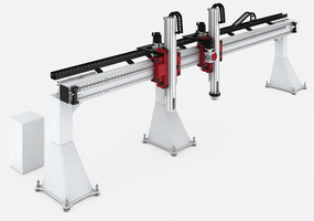 Güdel ZP-6 and ZP-7 two-axis linear modules are designed to deliver 25% more payload capacity and meet the needs of heavy payload materials handling applications. Courtesy: Güdel Inc.