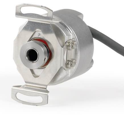 Absolute rotary encoder series expanded with synchronous serial ...