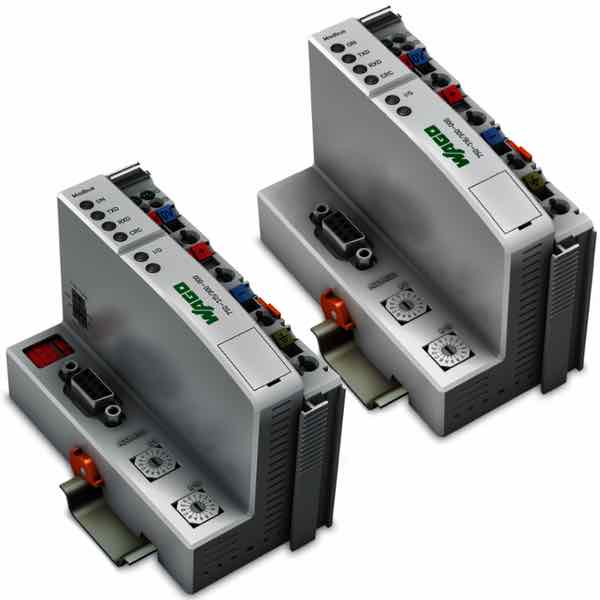 Wago's 50-315/300 and 750-316-300 Modbus Couplers are designed to enable Modbus RTU or Modbus ASCII communications within a distributed I/O architecture and have been certified to operate in hazardous conditions as well as marine environments. Courtesy: W