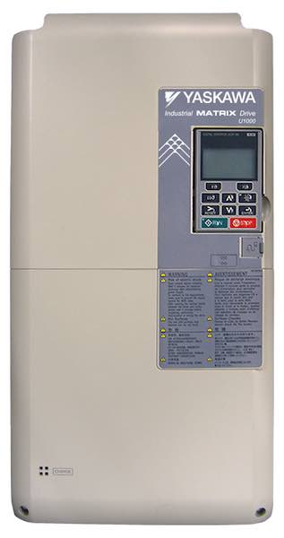 Yaskawa's U1000 Industrial Matrix Drive has 9 bi-directional switches that are arranged in a matrix to convert a three-phase AC input voltage directly into a three-phase AC output voltage. Courtesy: Yaskawa