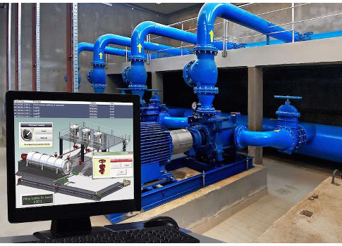 Figure 2: Reducing the speed of a centrifugal pump instead of throttling its full-speed output can provide significant energy savings. Courtesy: AutomationDirect.com.
