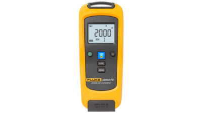 Fluke's a3003 FC Wireless DC Current Clamp (pictured) and a3004 FC Wireless DC 4-20 mA Current Clamp have been added to Fluke Connect's system of wireless test tools and can send measurements to Fluke Connect-enabled master units as well as the mobile app