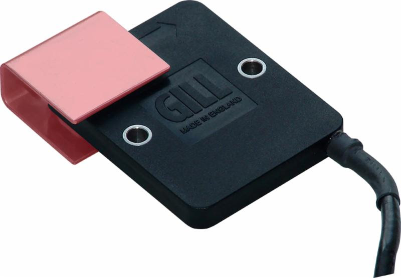 Gill Sensors and Controls' Blade25 Inductive Position Sensor has a non-contacting position sensing technology that provides both linear and rotary position feedback and is designed for dirty and contaminated environments. Courtesy: Gill Sensors and Contro