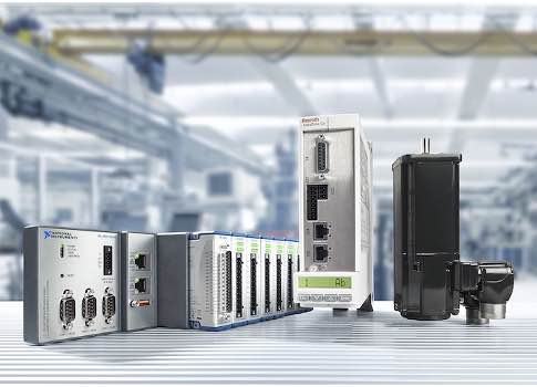 Bosch Rexroth's pre-configured drive systems are designed to measure and test machines and shorten the initial commissioning to just three minutes for National Instruments' CompactRIO control hardware and the LabVIEW programming environments without a sin