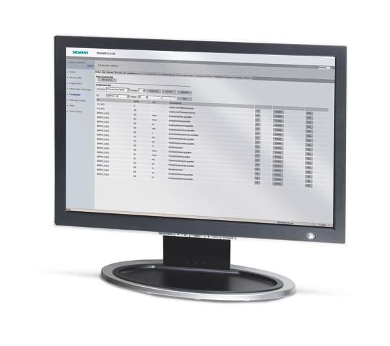 Siemens Sinamics S120 drive system features an integrated web server that allows the user to access the Sinamics S120 with any PC with a browser capable of internet connectivity through an Ethernet interface to execute a variety of functions. Courtesy: Si