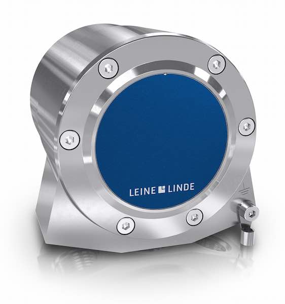 Leine and Linde's IXA 648 is an inductive absolute encoder that avoids magnets and glass to provide a measurement technology that can withstand high temperatures, shock, and vibrations for offshore motion applications in harsh environments. Courtesy: Lein