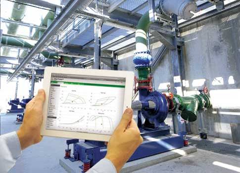 Figure 1: Modern VFDs allow for control and monitoring online or wirelessly with a tablet or mobile device. Courtesy: Schneider Electric