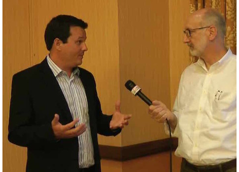 Pieter Krynauw, vice president, HPS Projects and Automation Solutions, at HUG 2015. Courtesy: Peter Welander, CFE Media