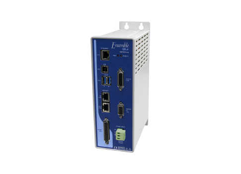 Aerotech’s Ensemble QLe panel-mount nanopostioning piezo drive for coordinated motion between piezo stages and servo axes and is ideal for applications ranging from demanding scientific research to advanced OEM machine systems. Courtesy: Aerotech