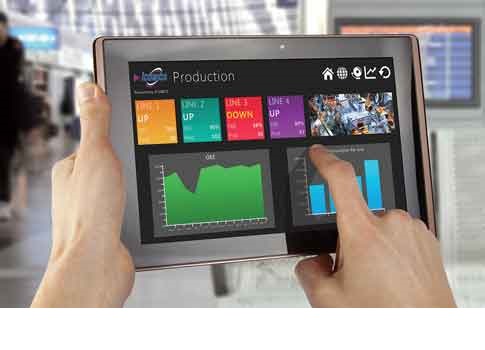 Mobile manufacturing human-machine interface software puts information in workers’ hands where needed for smarter, faster decision making. Along with Genesis64, Iconics launched Version 10.9 of its MobileHMI and KPIWorX mobile apps, which also integrate w