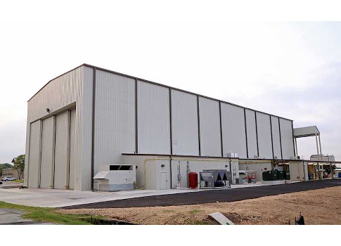 The Heavy Article Test now has 14,350 square feet of working space. The facility expansion included adding a fully controllable air exhaust system for removing heat and fumes, and a 95-ton capacity air-cooled water chiller. Courtesy: Southwest Research In