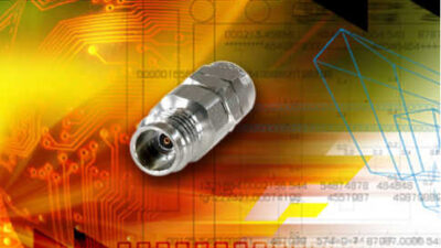 Krytar’s Model 4030 adapter provides low VSWR from DC to 67 GHz frequency range and are designed for use in wireless communication applications, test equipment, and antenna devices for military and aerospace applications. Courtesy: Krytar, Inc.