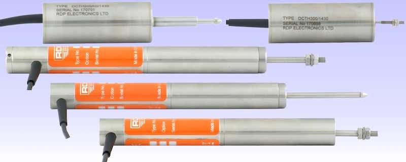 The DCV series of DC to DC linear variable different transformer (LVDT) series of transducers from RDP Electrosense is designed for a variety of applications such as specialty machines, control systems, material testing, and general purpose testing instru