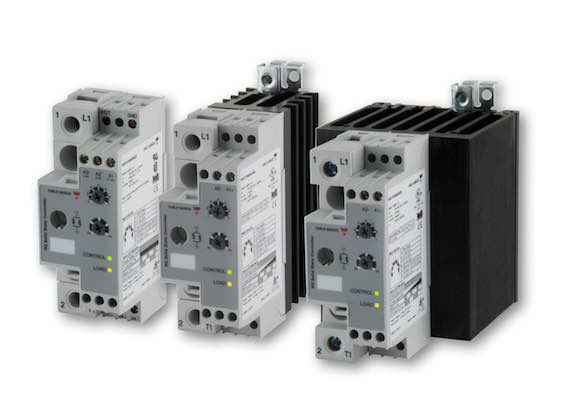 Carlo Gavazzi's Single Phase RGx1P Proportional Output Controllers are designed to control resistive heating elements and speed of ac motors in HVAC applications as well as short wave infrared heaters in semiconductor equipment. Courtesy: Carlo Gavazzi