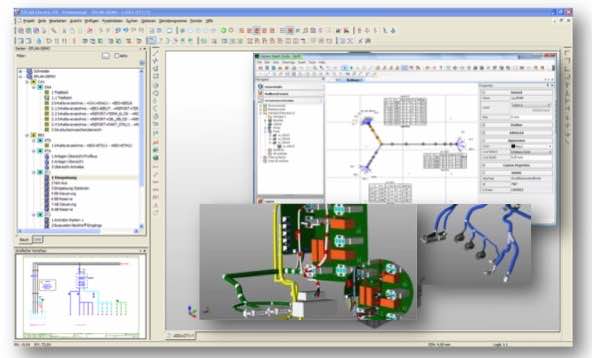 EPLAN's bi-directional synchronization is designed to interface with other software programs, which allows for data transfer of hardware configuration and point tags and is designed to eliminate data entry redundancy to increase engineering efficiency and
