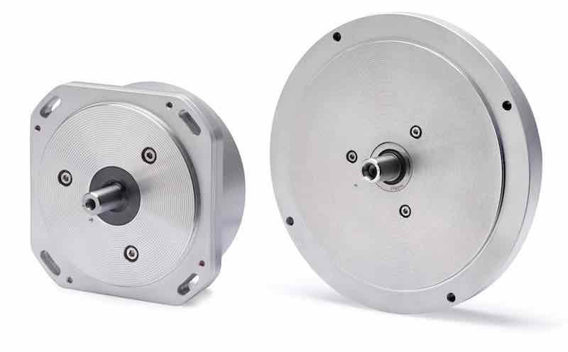 Heidenhain's ROC 2000 and ROC 7000 family of absolute solid shafted angle encoders feature an absolute track with serial code structure as well as an incremental track that uses single field scanning. Courtesy: Heidenhain